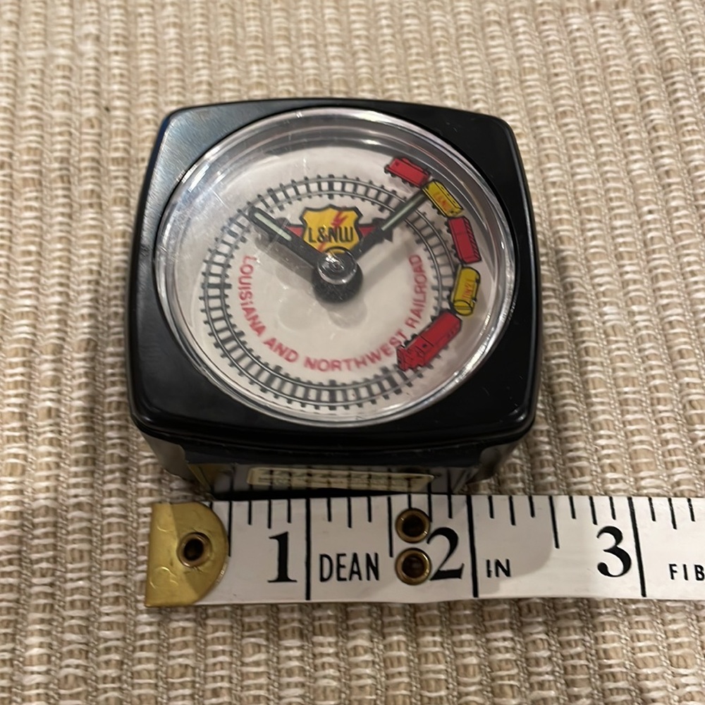 Louisiana & Northwest Railroad Travel Alarm Clock - Picture 6 of 7